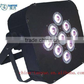 9*8W RGBW stage par lighting 4 IN 1 LEDs quad color led par light china factory