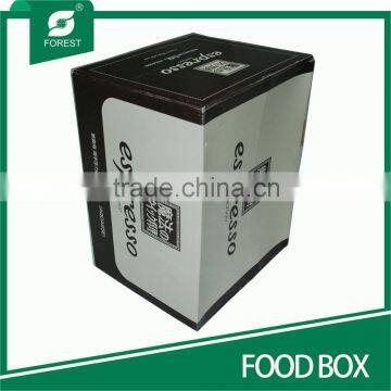 STANDARD SIZE CORRUAGTED FOOD MOVING BOXES FOR ESPRESSO COFFEE WITH CUSTOM LOGO photo-4