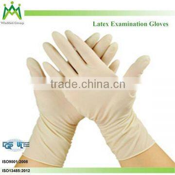 rubber examination glove