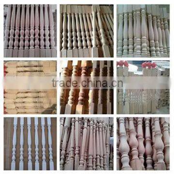 Hot Sale Red Oak Handrail Solid Wood Staircase Baluster With Competitive Prices photo-2