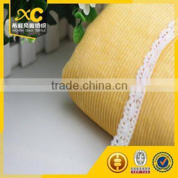 28w raw material corduroy fabric made in China