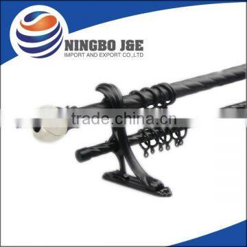 New Design Curtain Accessories Metal Iron Double Curtain Pole