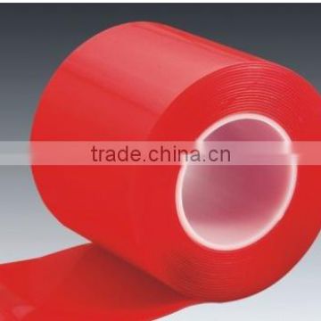 high quality pet red tape/ pet red adhesive tape/pet red tape adhesive/ red pet tape adhesive