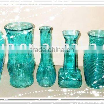 SPRAY GLASS FLOWER VASE