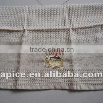 promotion of waffle new style woven fabric kitchen towel