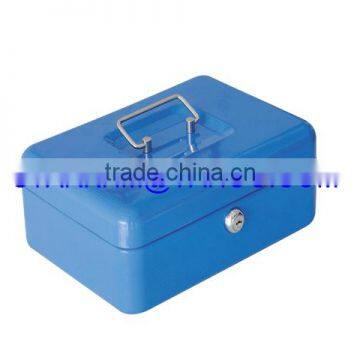 hot sale metal cash box,china manufacturer coin safe 300x240x90mm