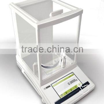 200g/0.1mg internal calibration touch screen high precision electronic balance