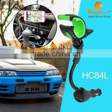 Abs Mobile Phone Holder With Charger For Car