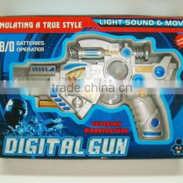 BO flashing gun with light and music