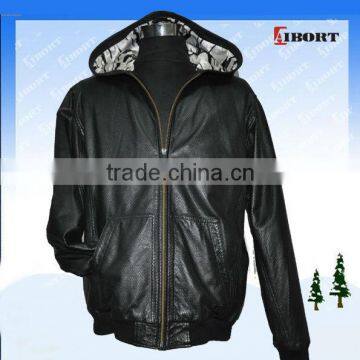 leather college jacket(VSTJK-14)