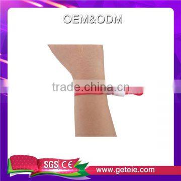 Satin Wrist Band With Digital Printing Logo