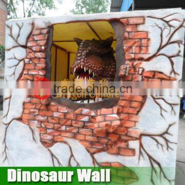 Life Size Dinosaur Head Moving With Track photo-3