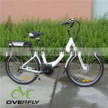 36v 250w brushless motor lady electric bicycle