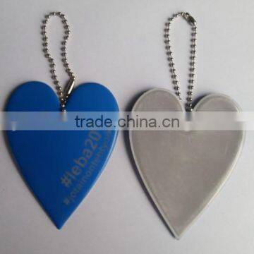 Reflective Soft PVC Keychain