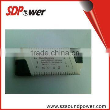 25-36W 300ma constant current LED driver