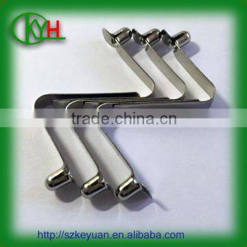 Various Spring Clip Types Stainless Steel Spring Clip Button photo-6