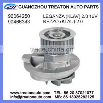WATER PUMP 92064250 90466343 FOR DAEWOO LEGANZA(KLAV)2.0 16V REZZO(KLAU)2.0