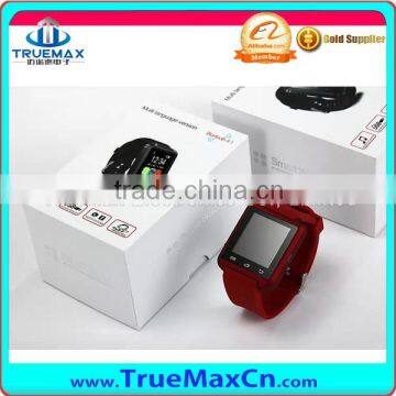 Aibaba Gold Supplier!!!2015 Low Price Fashion Bluetooth U8 Smart watch Sport Wrist Watch Compatible with Android Phone Device