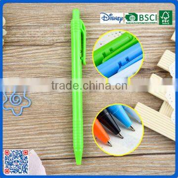 Wholesale nice quality plastic ballpoint pen for promotion