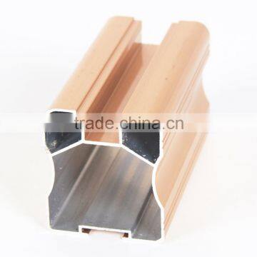 High Quality and Low Price Golden Anodized Aluminium Profile photo-3