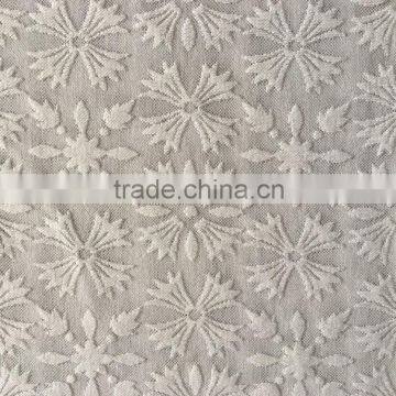 2017 fashion polyester spandex knit jacquard fabric for dress and hometextile