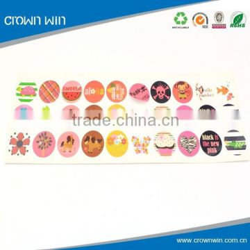 Printing Cartoon Security Stickers