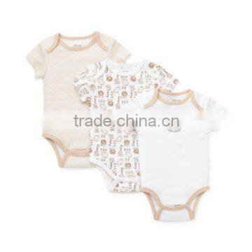 Online Shopping Customed Newborn Baby Organic Cotton Printed Romper