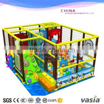 Wenzhou manufacturer Huaxia fast food restaurants indoor playground for kids Factory directly sale