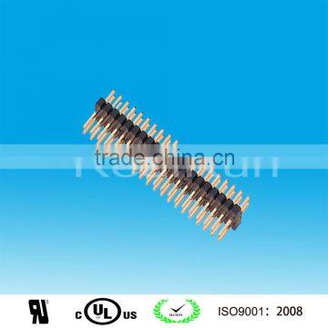 1.0mm Pitch Double Row DIP Pin Header connector  in China