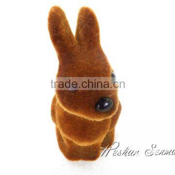 Foam material and natural type artificial moss rabbit with China factory price