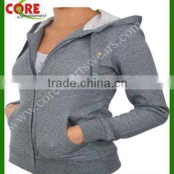 Women's zipper hoodie