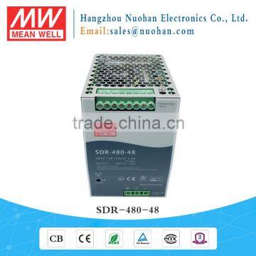 MeanWell SDR-480-48 480w 48v 10a industrial DIN Rail power supply