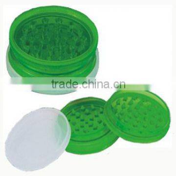 Plastic grinder, tobacco grinder in 3 layers, herb grinder, diameter 60mm