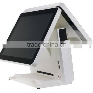 SUP-SPOS507 15" Dual Screen Pos System / Touch Screen Ordering System / Windows & Linux photo-4