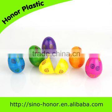 8CM plastic painting easter eggs