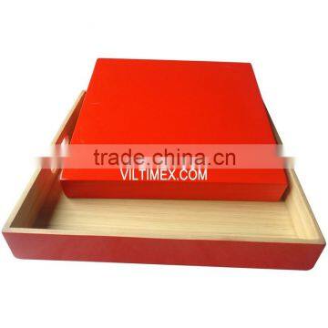 Eco-friendly Bamboo Tray for Food