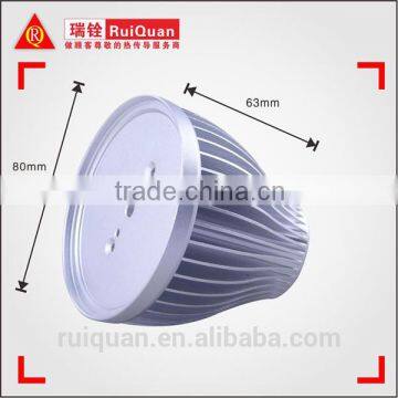China Aluminum Heat Sink, Cold Forging Led Radiator photo-3
