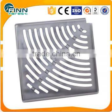 195mm by 195mm stainless steel 304 drain gutter cover swimming pool gutter grating