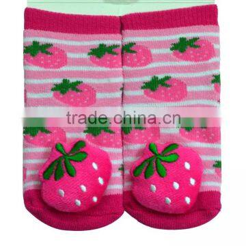 Popular anti slip baby thick winter socks