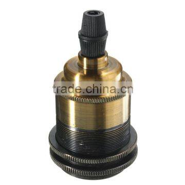 E26 E27 Screw Copper Antique Vintage Edison Light Lamp Bulb Holder Fitting photo-2