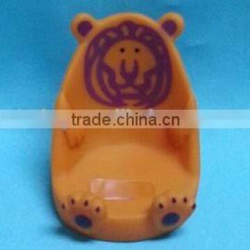 plastic lion handset seat, mobile phone holder