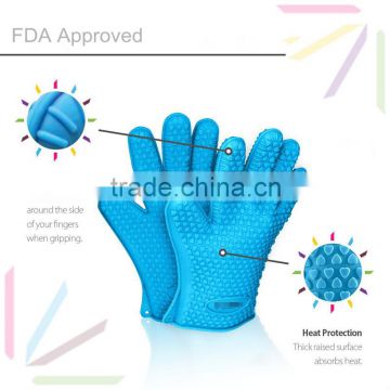 Heat resistant silicone kitchen Gloves