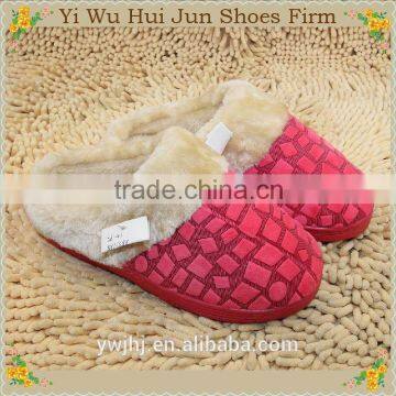 Piercing Hollow Out Flip Flop Carton Cotton Slippers