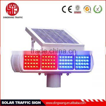 solar power led warning light