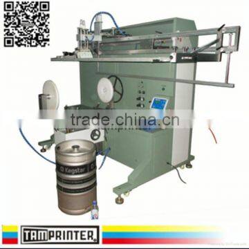 large cylinder screen printer machine