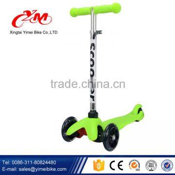 Factory Direct Supply Kids 3 wheel Kick Scooter low price /Push top pro Scooter Kids New Model / Widen Pedal Cheap Kids Scooter