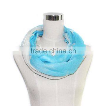 Star Printing Most Fashion Latest Infinity Scarf Private Label photo-5