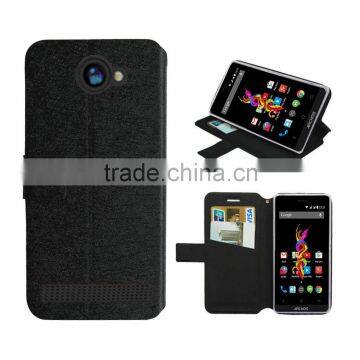 for archos 40D titanium case colorful wallet leather case high quality with factory price