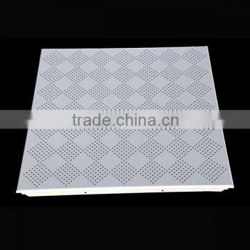 metal perforated ceiling clip-in aluminium suspended ceiling artistical board