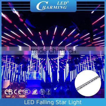 Vertical and Horizontal holiday led meteor lighting for indoor party decorations